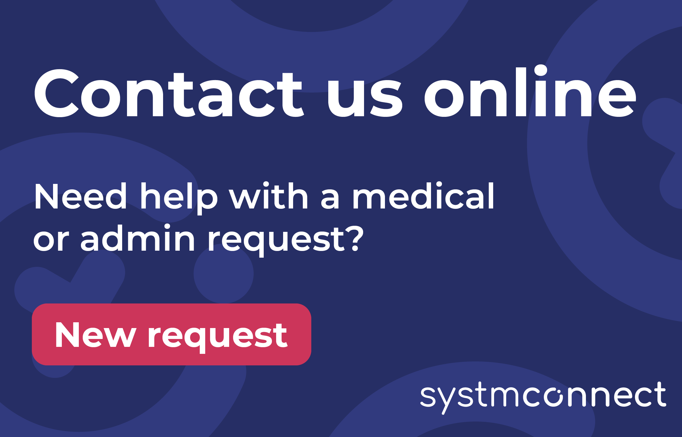 contact us using an online form