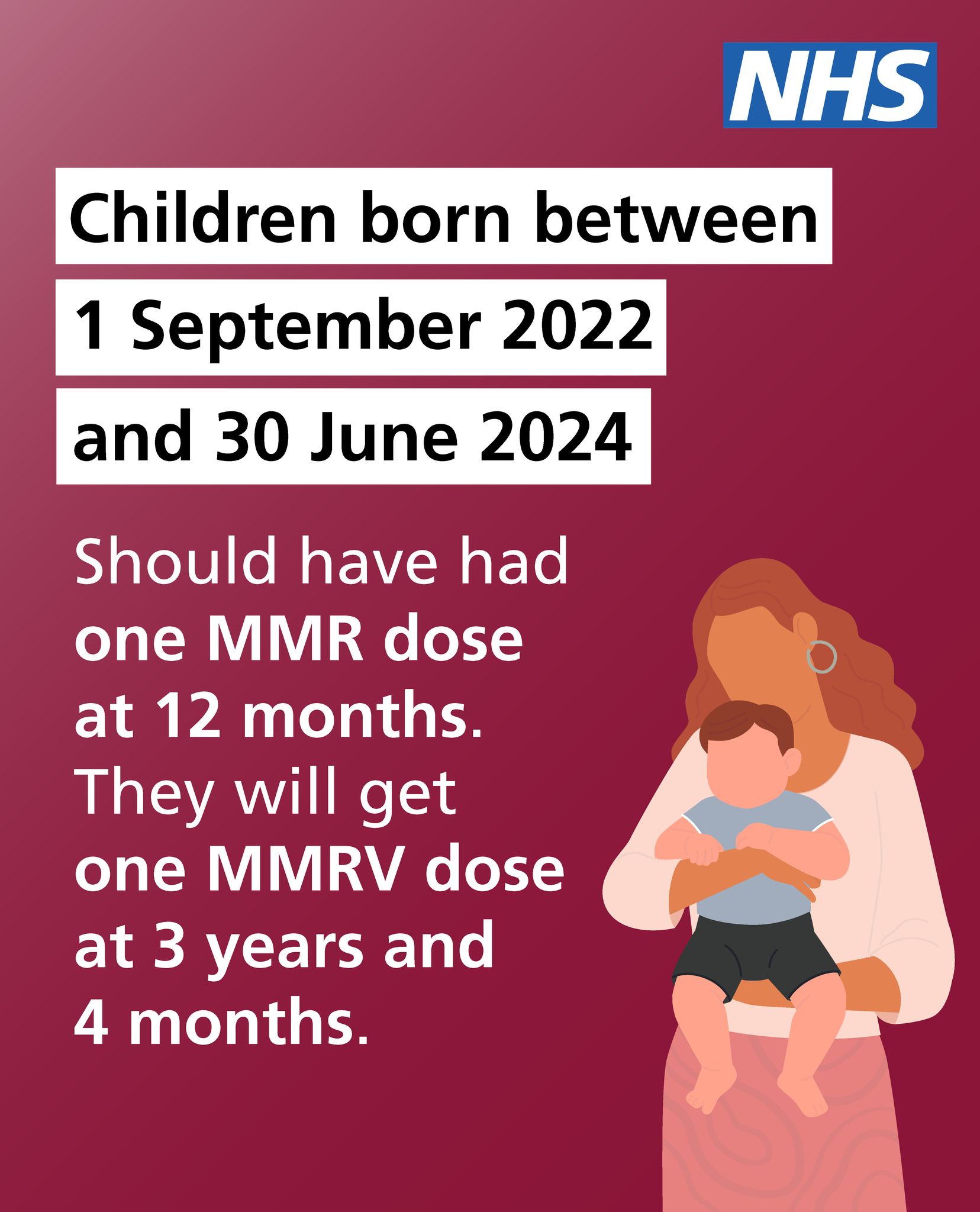 New childhood vaccinations 