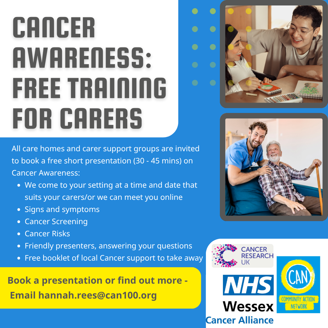 Cancer Awareness Training for Carers